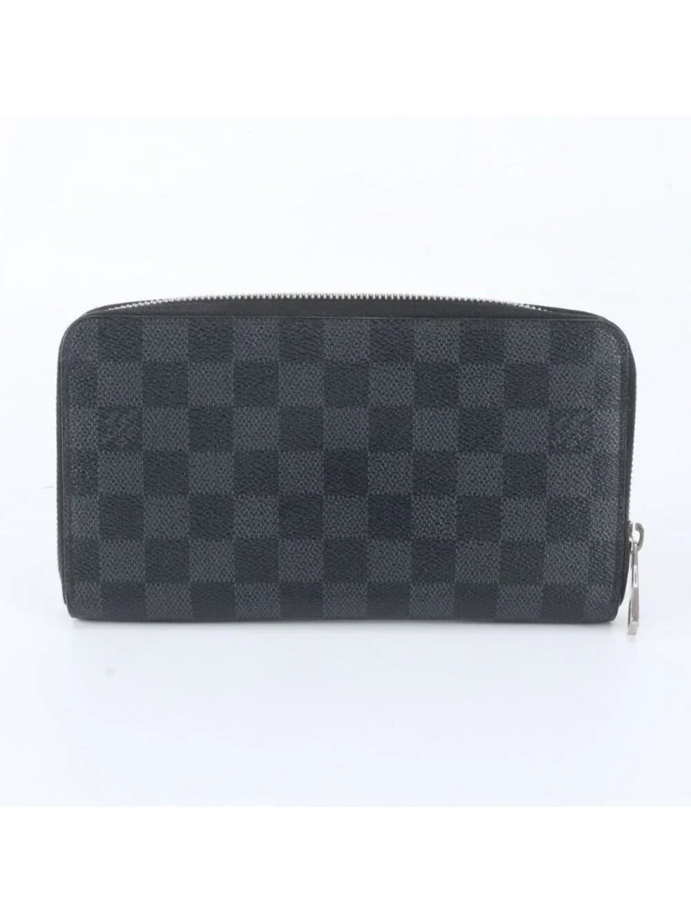 Louis Vuitton Damier Graphite Zippy Leather Wallet Second